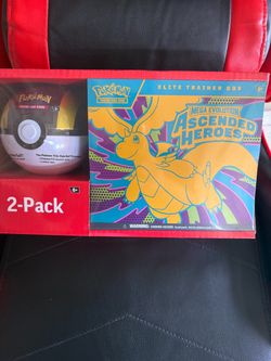 Pokémon TCG Elite Trainer Box Mega Evolution Ascended Heroes