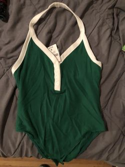 Green forever 21 one piece