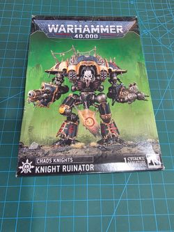 Warhammer 40K Chaos knight Ruinator NIB
