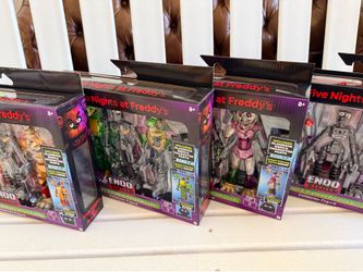 Five Nights at Freddy’s Wave 3 Complete Figure Endo Series Set