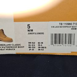 Timberland Classic 6 Inch Waterproof Boot Wheat Nubuck