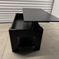 Lift Top Coffee Table, Black