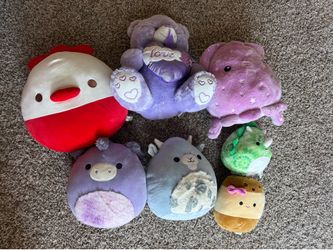 Squishmallows and Plush Toy Bundle