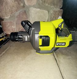 Ryobi ONE+ 18V Drain Auger w/ 35'ft Cable LED Light Auto Feed /Retract 