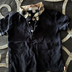 Infant Toddler Boy Burberry Polo Tshirt 