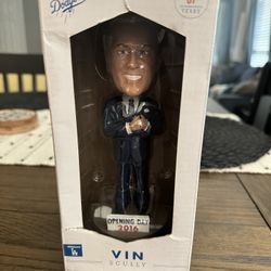 Vin Scully Bobble Head 