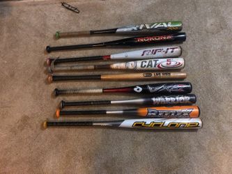 Used baseball bats
