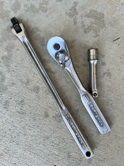 Craftsman 3/8” Ratchet & Breaker Bar. USA