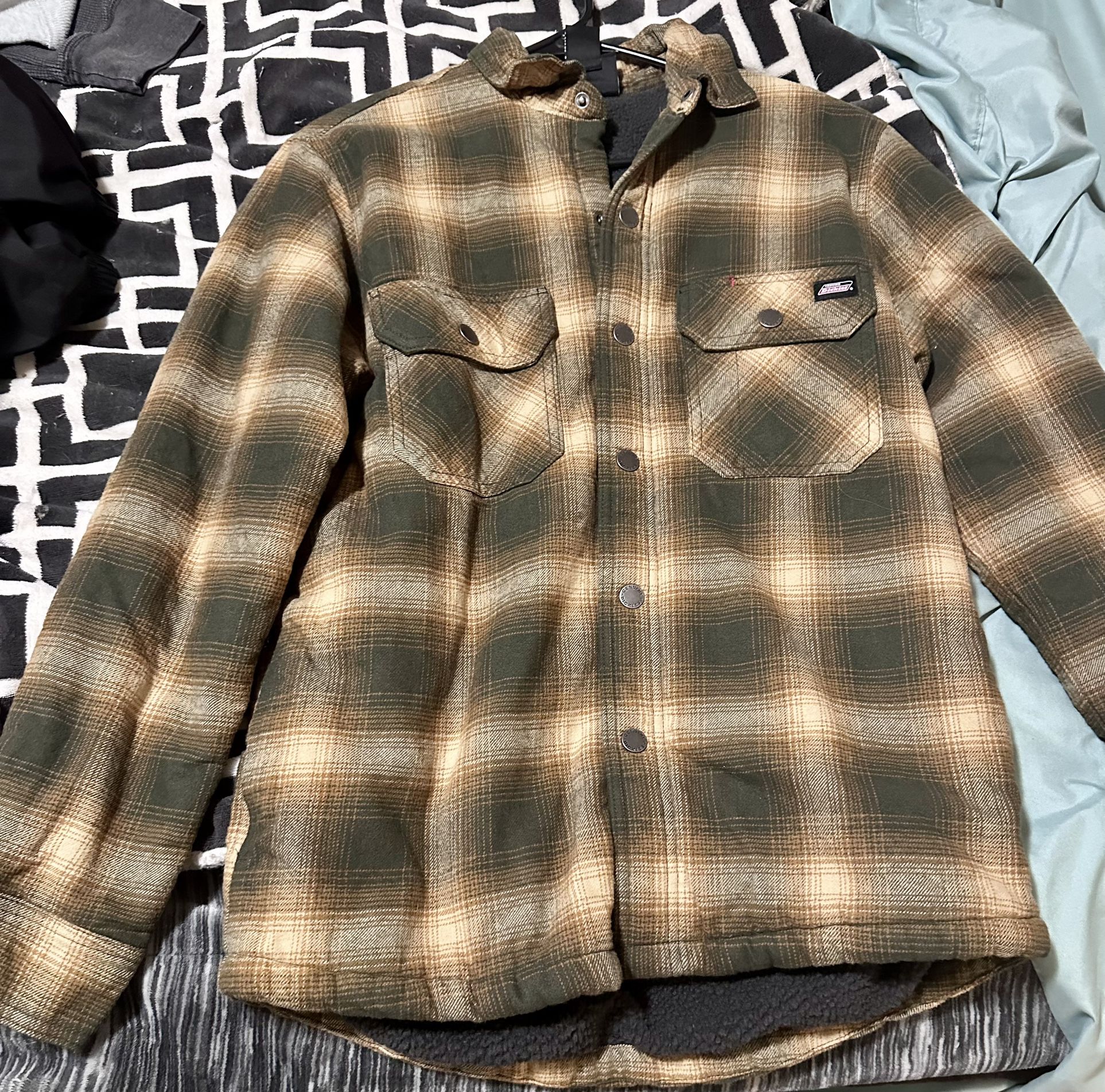 Dickies Men’s Fleece/Flannel Jacket