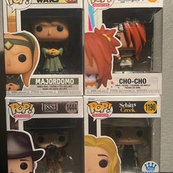4 Funko Pops $5 Each