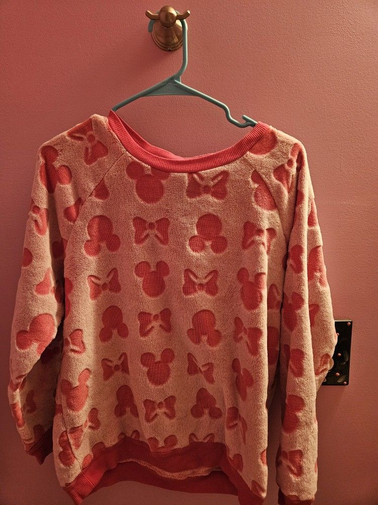 Disney Pink Floral Pajama Set