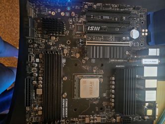 MSI PRO B550M-VC WiFi Motherboard with AMD Ryzen CPU