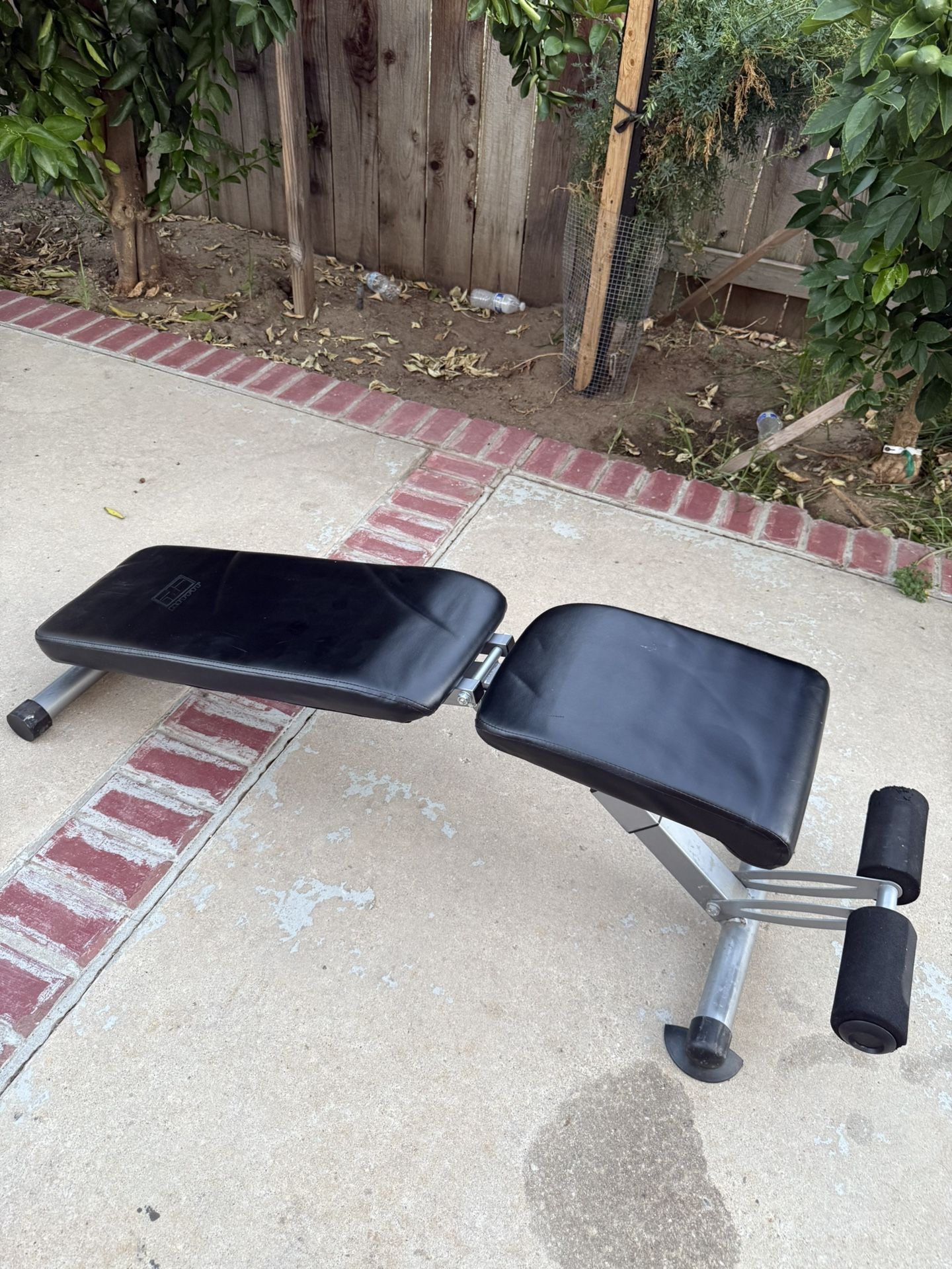 Workout Bench Plus 60lbs Dumbbell