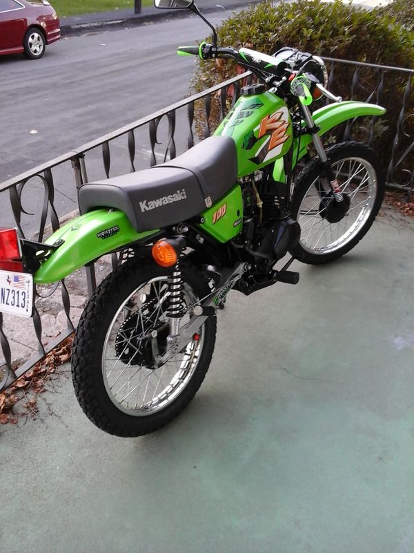 1999 Kawasaki KE100 Dirt Street Trail Motorcycle Dirt Bike for Sale in