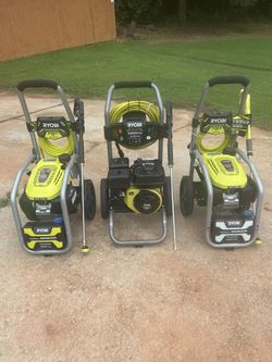 3 Pressure Washers