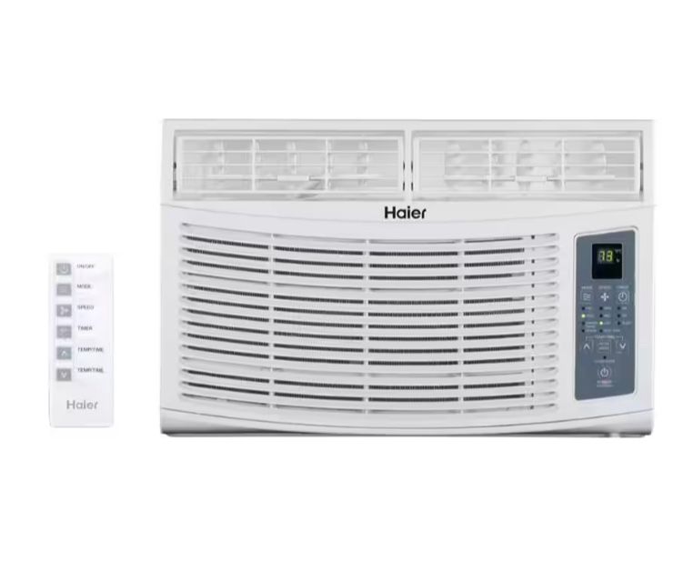 HAIRE 6,000 BTU ENERGY STAR Window Air Conditioner with Remote