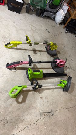 Yard Tool Bundle – Weed Trimmers + Leaf Blower