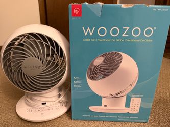 WooZoo IRIS USA WOOZOO Air Fan with RemoteDistance, Tilt, 30db