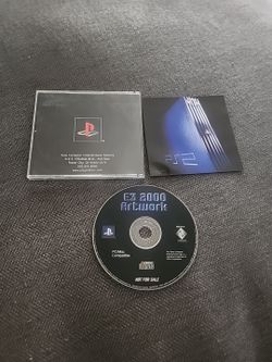E3 2000 Artwork Electronic Gaming Expo PS2 Playstation 2 Disc Not For Resale 