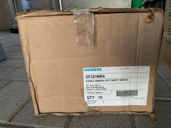 Siemens Safety Switch 60A & 30A