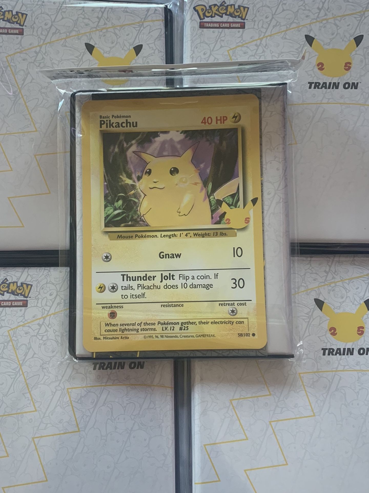 Pokemon First Partner Collectors Binder + Galar Pikachu Card