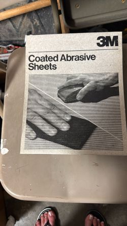 3M Sandpaper Sheets, 50 Count