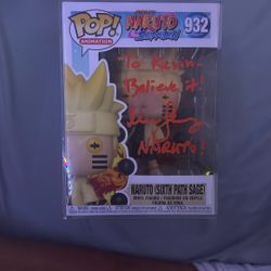 Naruto (Sixth Path Sage) SIGNED Funkopop