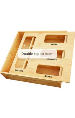 SpaceAid Bag Storage Organizer for Kitchen Drawer