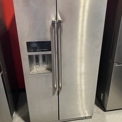 Stainless Steel 24.8 Cu. Ft. Side-by-Side Refrigerator