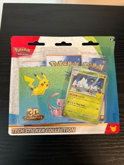 Pokémon TCG 30th Celebration Tech Sticker Collection
