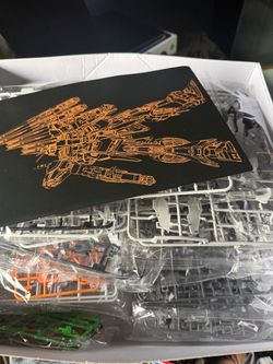 V Tiger Nu Gundam 1/100 kit NO METAL FRAME