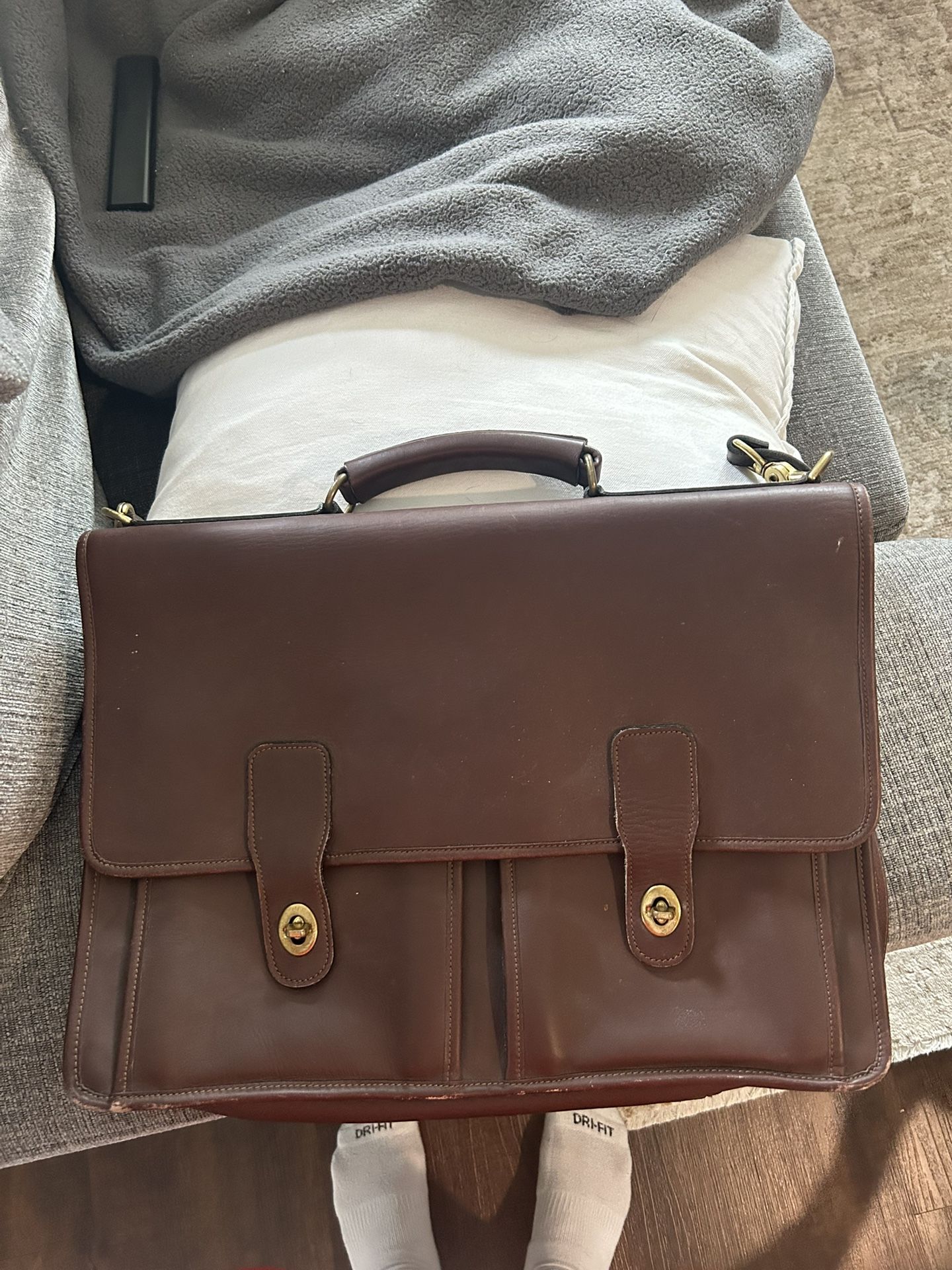 Vintage Leather Briefcase