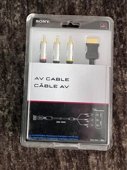 New Sealed PlayStation 3 AV Cable SCPG-10500