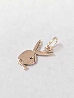 Playboy Bunny🐰 10kt Gold Charm