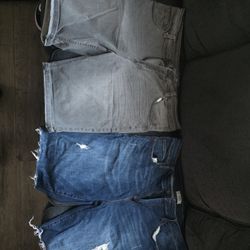 Mens Jean Shorts Size 38