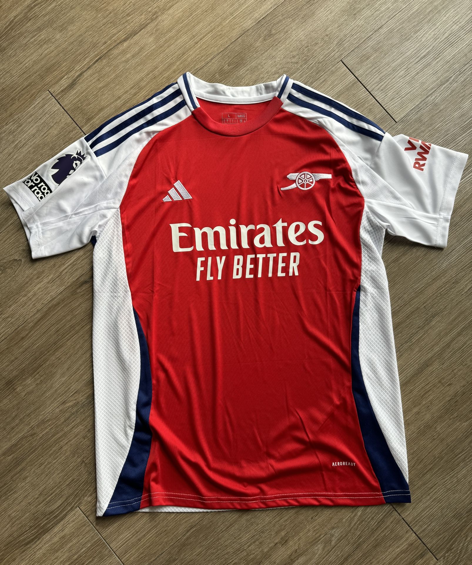Jersey Arsenal 24/25 Soccer Camiseta Fútbol Playera Size L Football