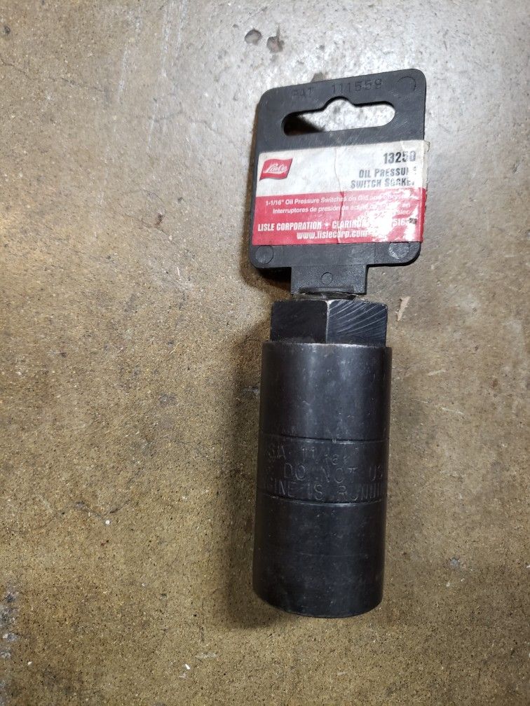 Lisle 1 1/16" Oil Pressure Switch Socket