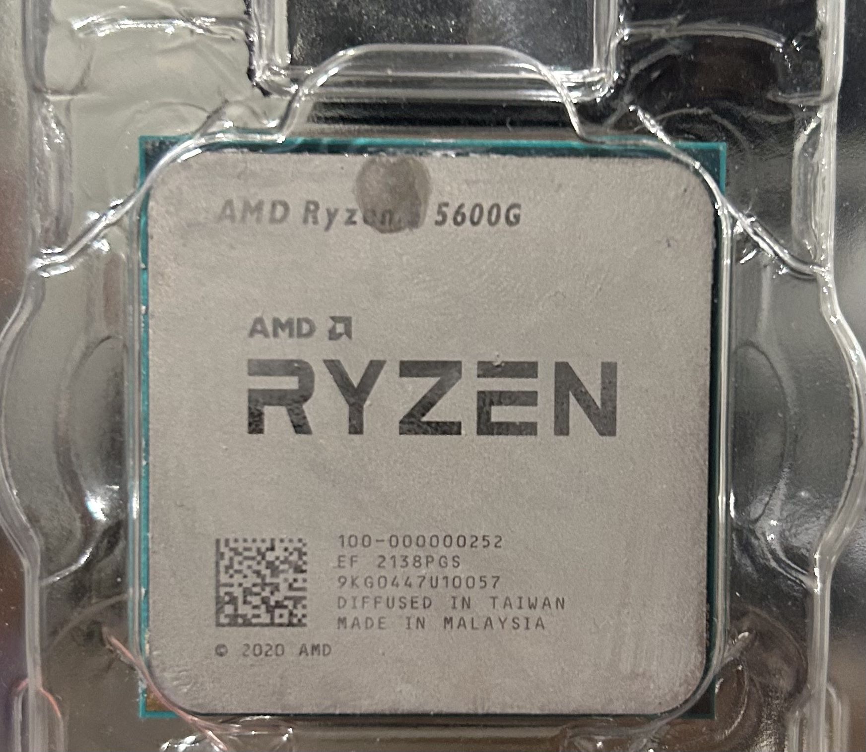 Ryzen 5 5600G (with cooler)