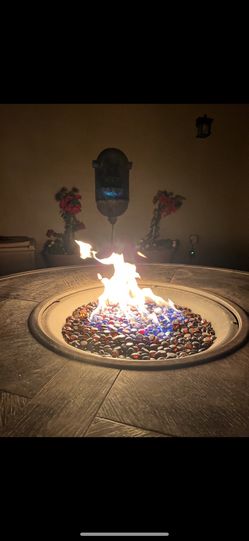 Large 54 in Fire Pit table