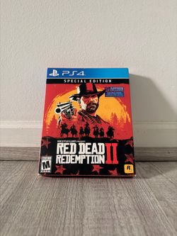 Red Dead Redemption 2 For PS4 Special Edition Factory Sealed