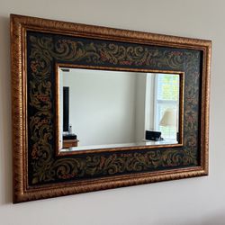 Gilded Beveled Mirror