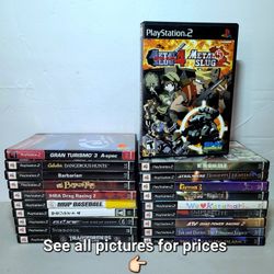 PS2 Games TESTED AND WORKING, NO DELIVERY, SHIPPING AVAILABLE 