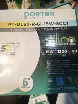 6inch round LED recessed downlight