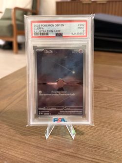 2023 Pokémon Cleffa #202/197 Illustration Rare – PSA 9