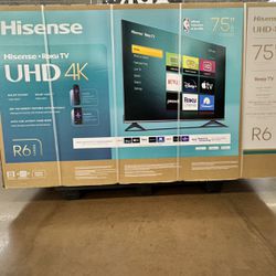 75” Hisense Smart 4K Led Uhd Tv 