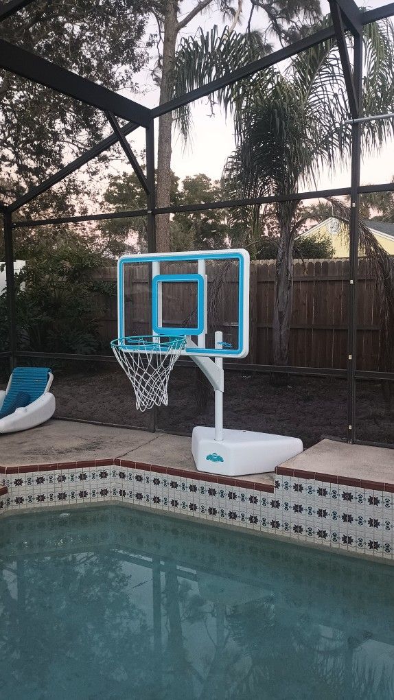 Pool Basketball Hoop