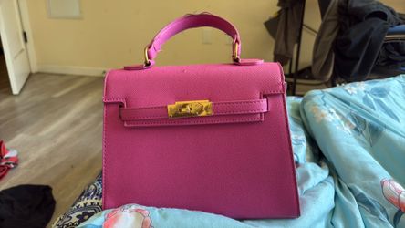 Pink Birkin bag