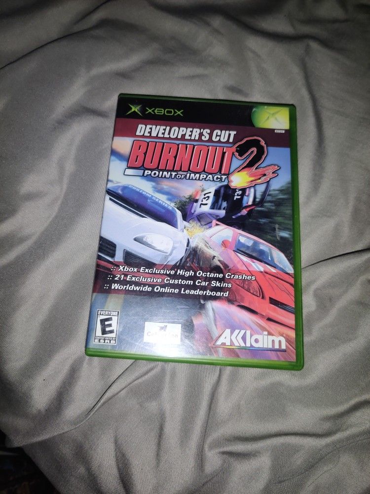 Burnout 2 Directors Cut Xbox