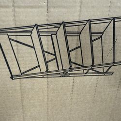 Solid Wood Ladder Bookshelf - Grey 68” *NEW