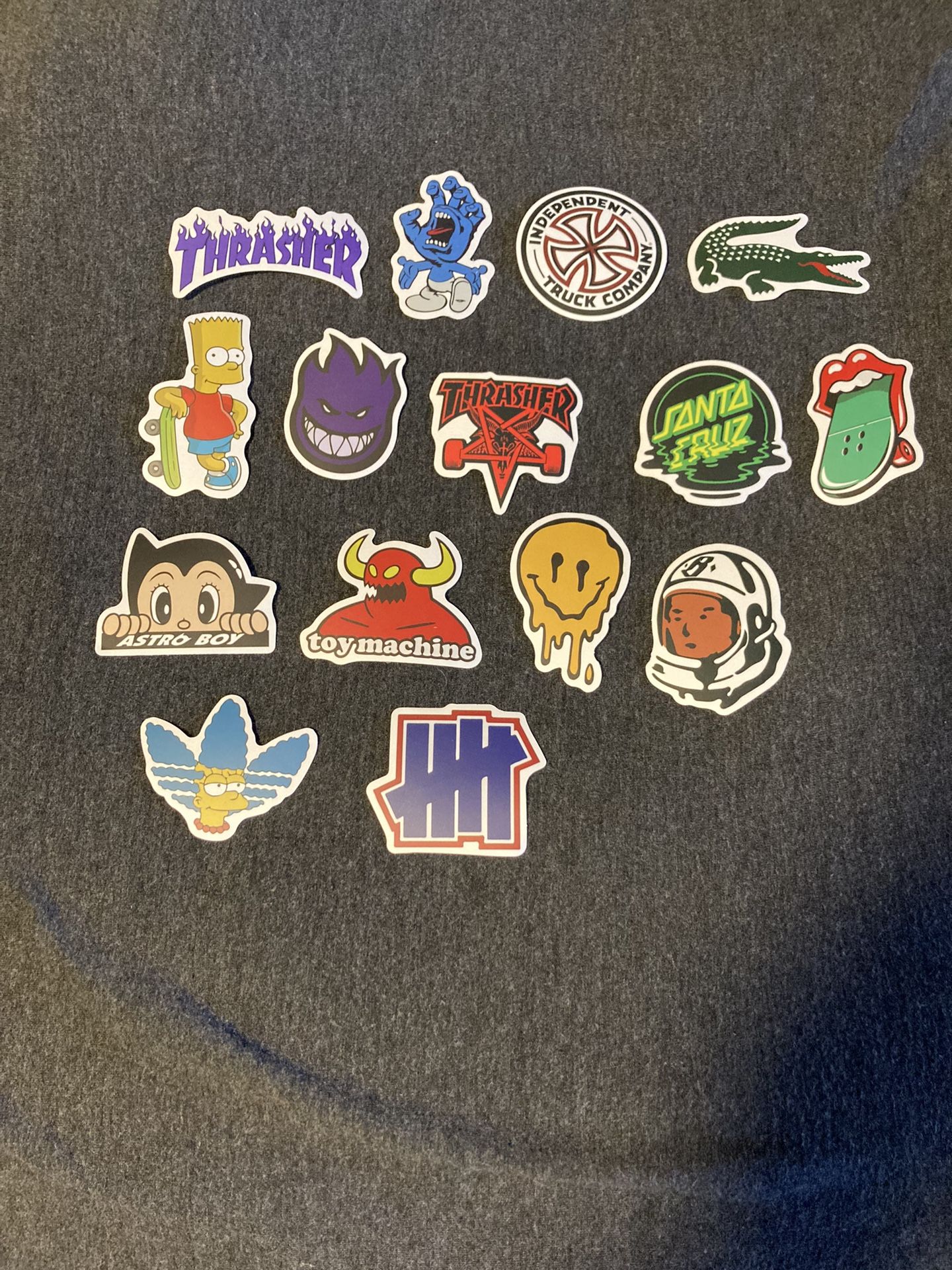 Skater Stickers Collected 